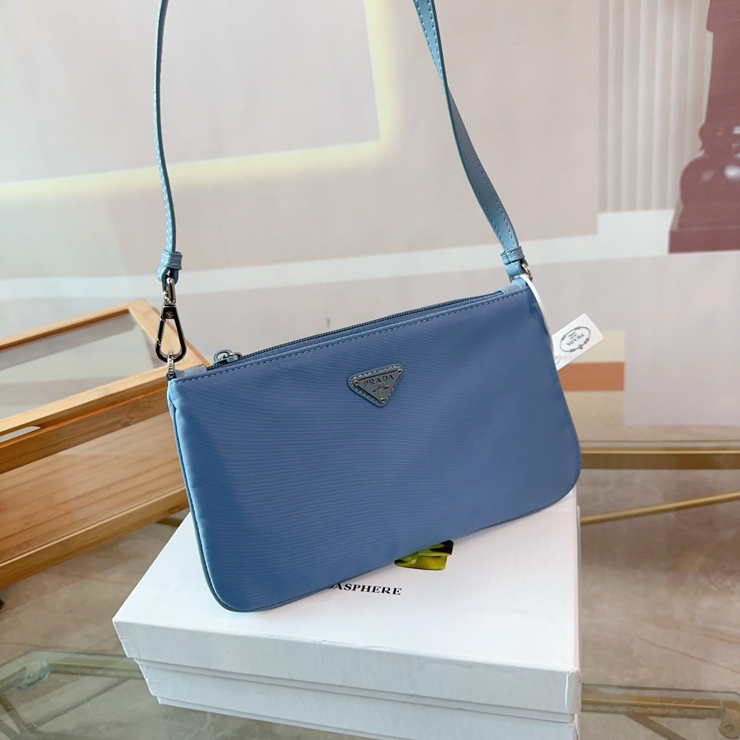 Prada Hobo Bag - Lightweight & Chic Nylon Handbag