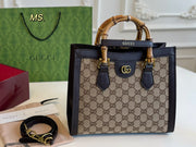 Vintage Gucci Diana Bamboo Tote Bag - Iconic Design