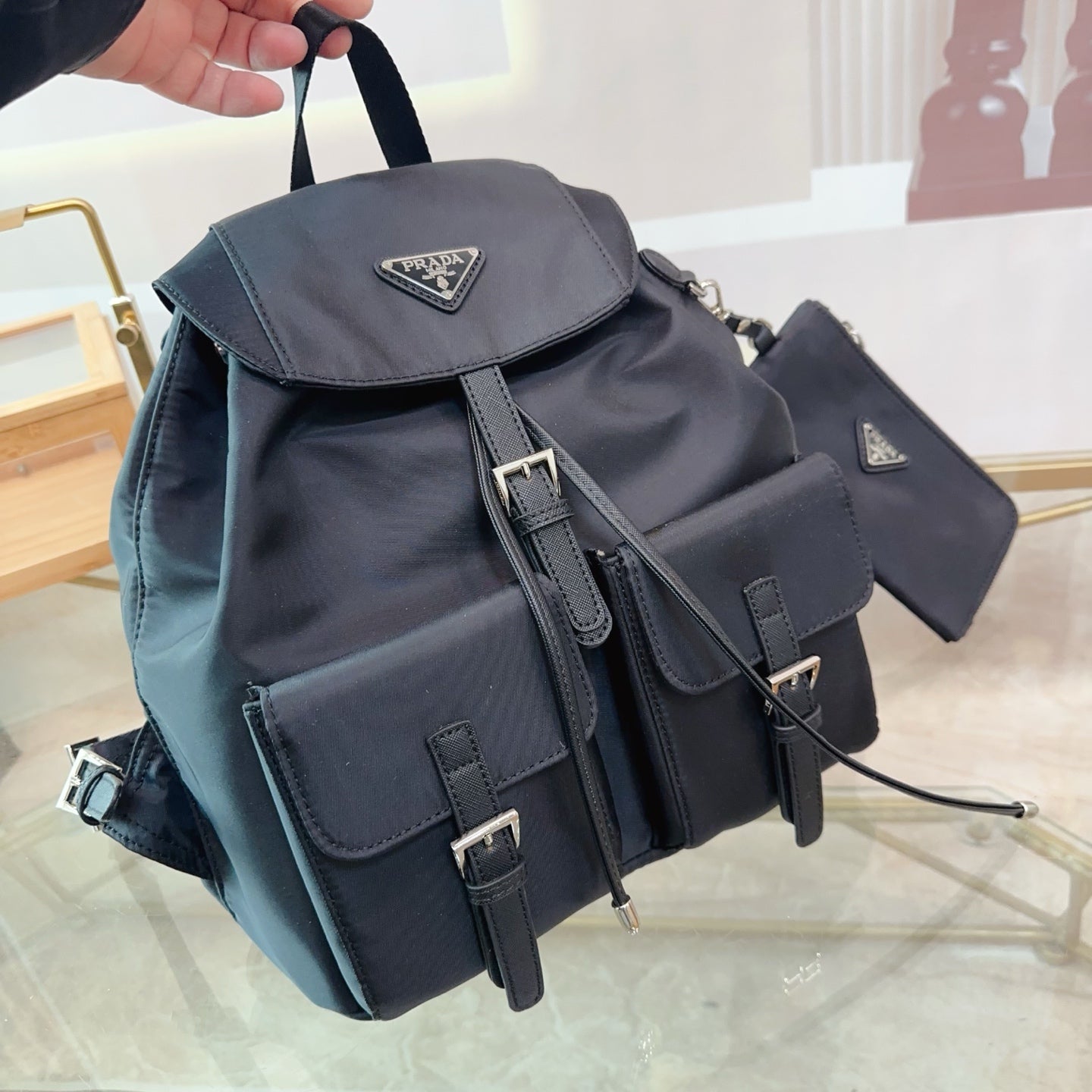 PRADA 2024 Duma Backpack - Premium Cowhide Leather