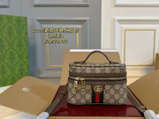 Gucci Ophidia Series Hand Cosmetic Bag with Adjustable Shoulder Strap