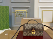 Gucci Padiock Mini Box Bag - Retro Compact Design