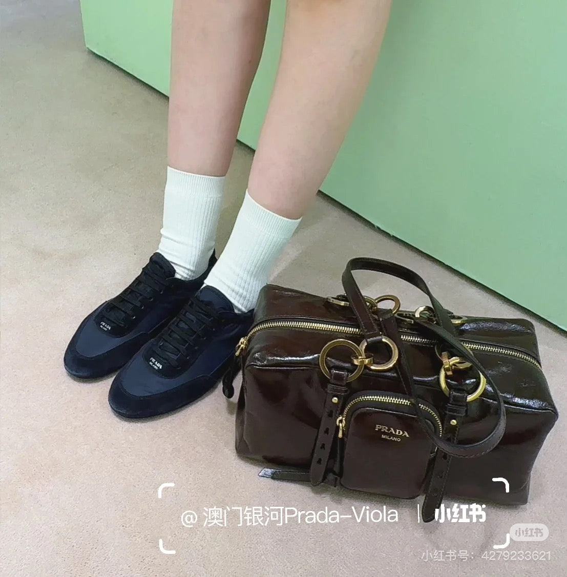 Prada Oiled Leather Collection - New Arrivals