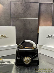 DG Dolce & Gabbana Patent Leather Chain Bag - Elegant & Timeless