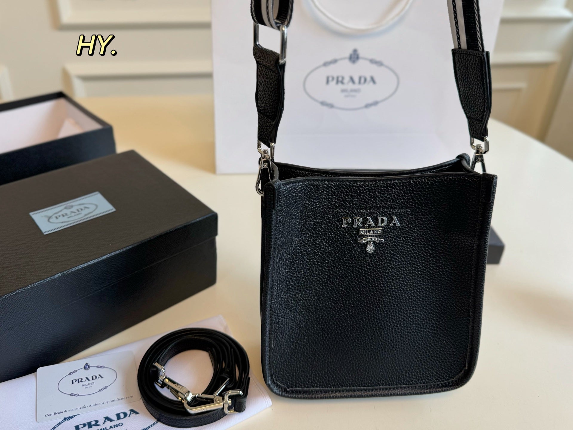 PRADA Mini Crossbody Bag â€“ Versatile High-End Accessory