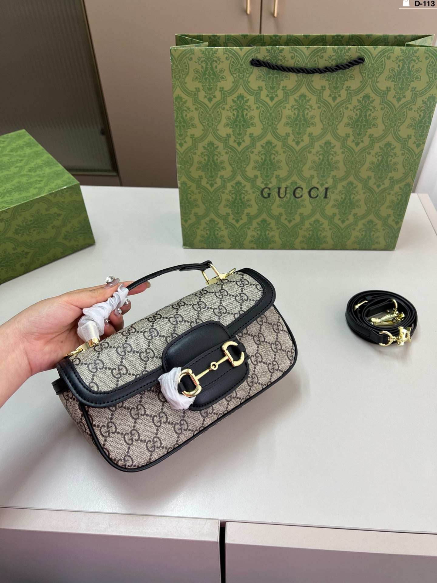 Gucci 1955 Saddle Bag - Classic Cool Handbag