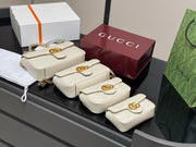 Gucci GG Marmont Sheepskin Folding Boxes - 4 Sizes Available