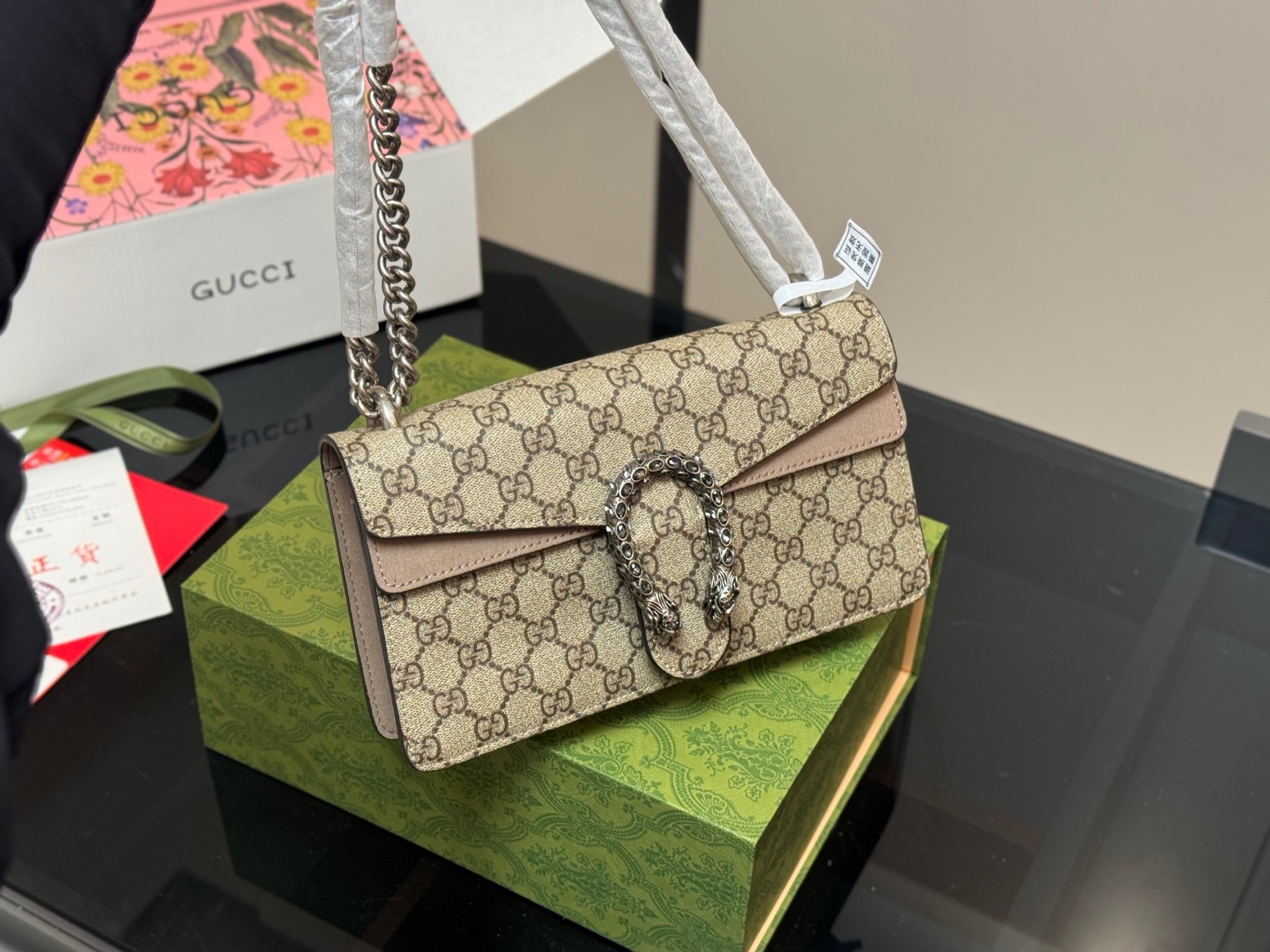 Gucci Dionysian Bag - Classic Deerskin Luxury Handbag