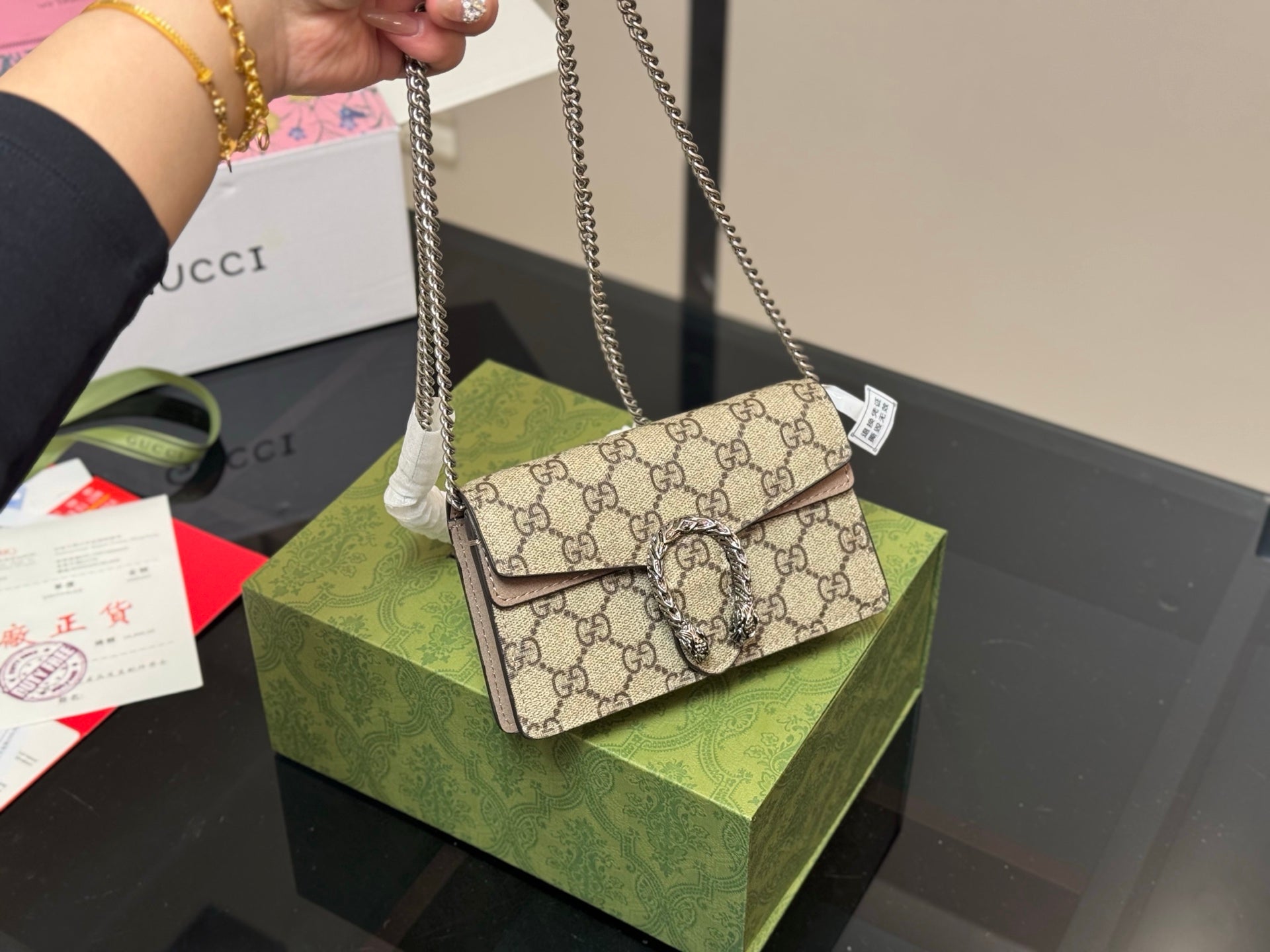 Gucci Dionysian Deerskin Bag â€“ Classic Elegance