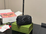 GG Marmont Large Quilted Camera Bag with Versatile Carry Options