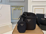PRADA Nylon and Leather Camera Bag - Stylish and Versatile