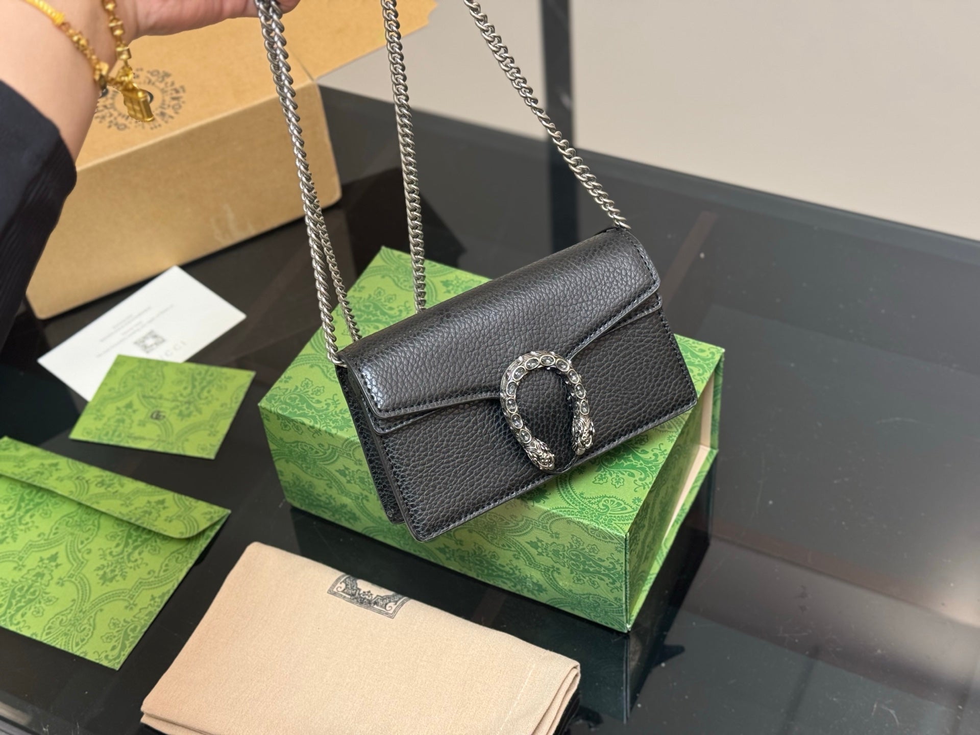 Gucci Dionysian Bag - Classic Cowhide Design