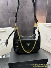 Prada Signature Shoulder Bag - Chic Luxury Handbag