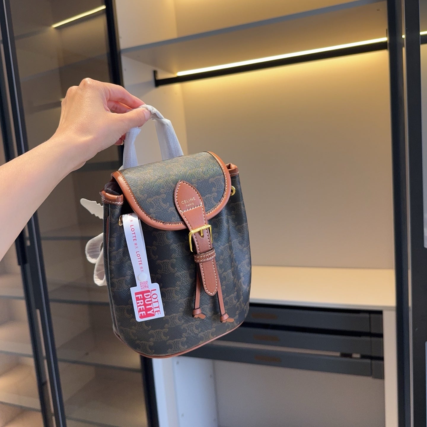 Celine Classic Arc de Triomphe Backpack - Premium Cowhide Leather