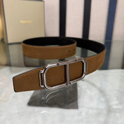 Tom Ford Double-Sided First-Layer Cowhide Model with Copper Buckles