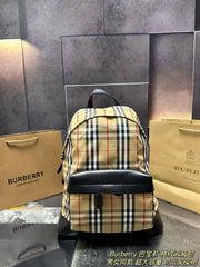 Burberry Vintage Check Backpack - Unisex Military Style