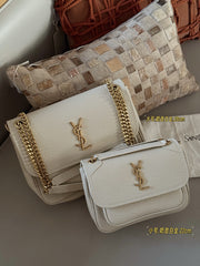 Yves Saint Laurent Niki Leather Bag - Small & Large Sizes