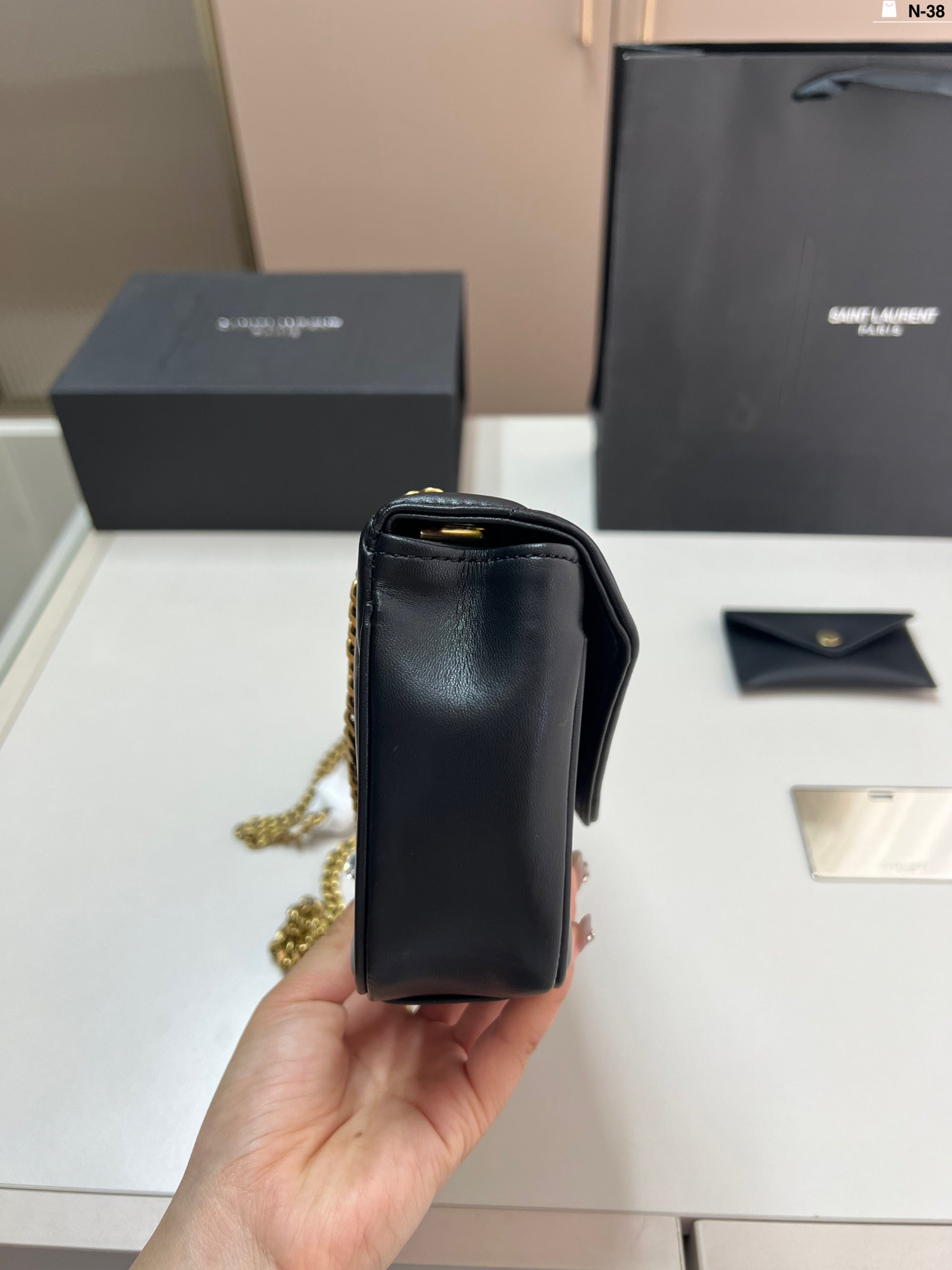 YSL Calypso Cloud Bag - Soft Bubble Nappa Leather Handbag