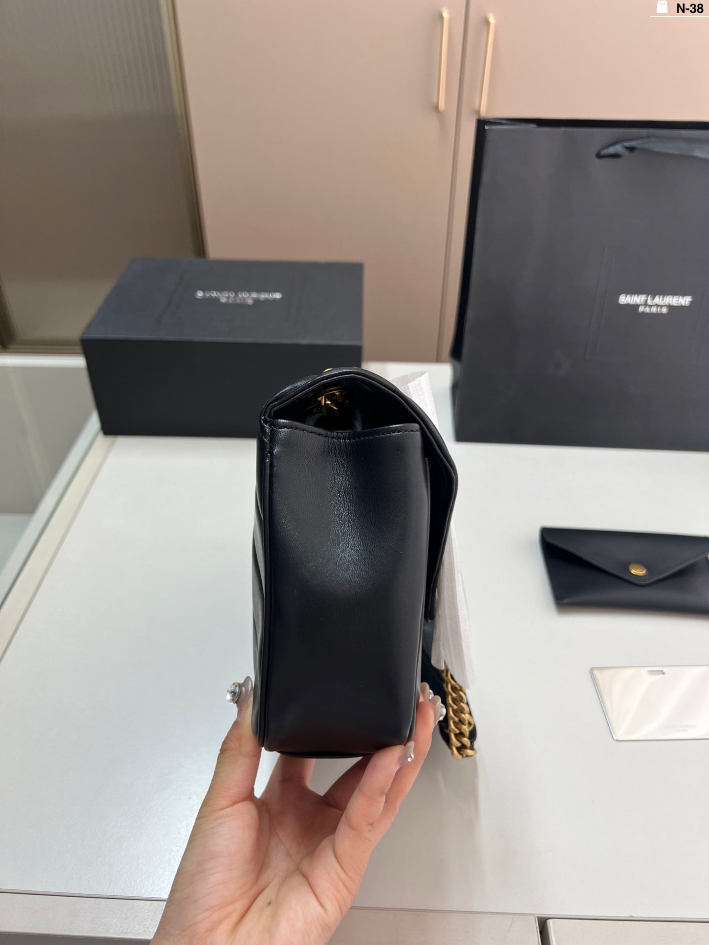 YSL Calypso Cloud Armpit Bag - Soft Nappa Leather Handbag