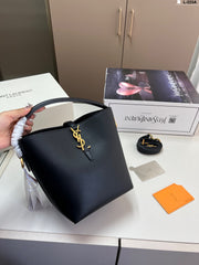 YSL Saint Laurent Crossbody Bucket Bag - Versatile & Stylish