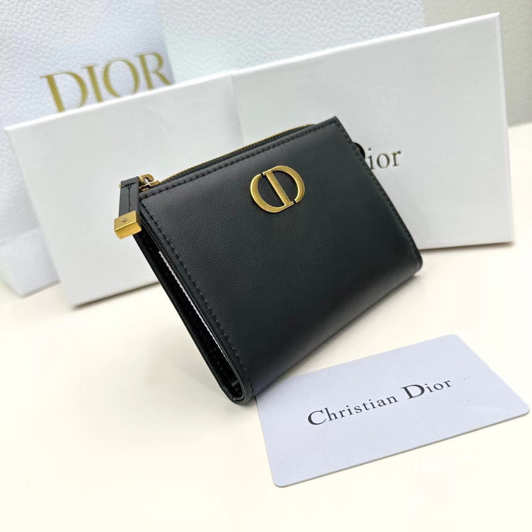 Dior D28 Black Multifunctional Small Wallet