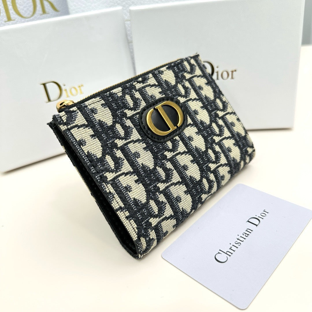 Dior D29 Black Multifunctional Wallet - Exquisite Craftsmanship