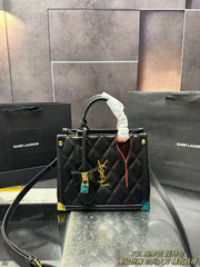 Yves Saint Laurent Designer Tote Bag - Elegant and Playful