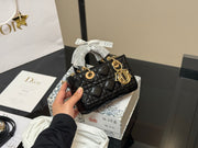 Foldable Dior Sheepskin Princess Diana Bag - Horizontal Version