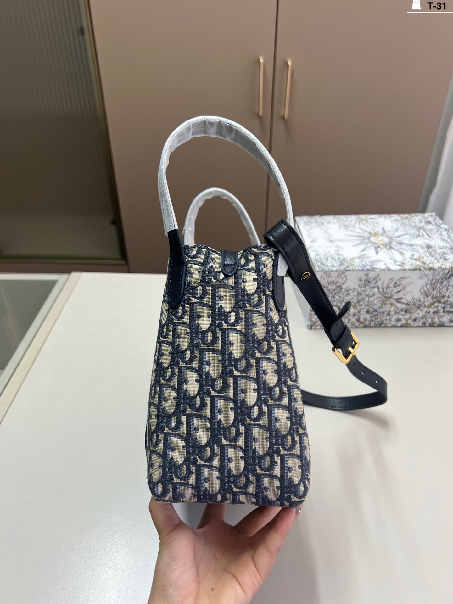 Dior Classic Printed Bucket Bag - Versatile & Stylish