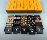 Louis Vuitton High-Top Cotton Socks - 5 Pairs
