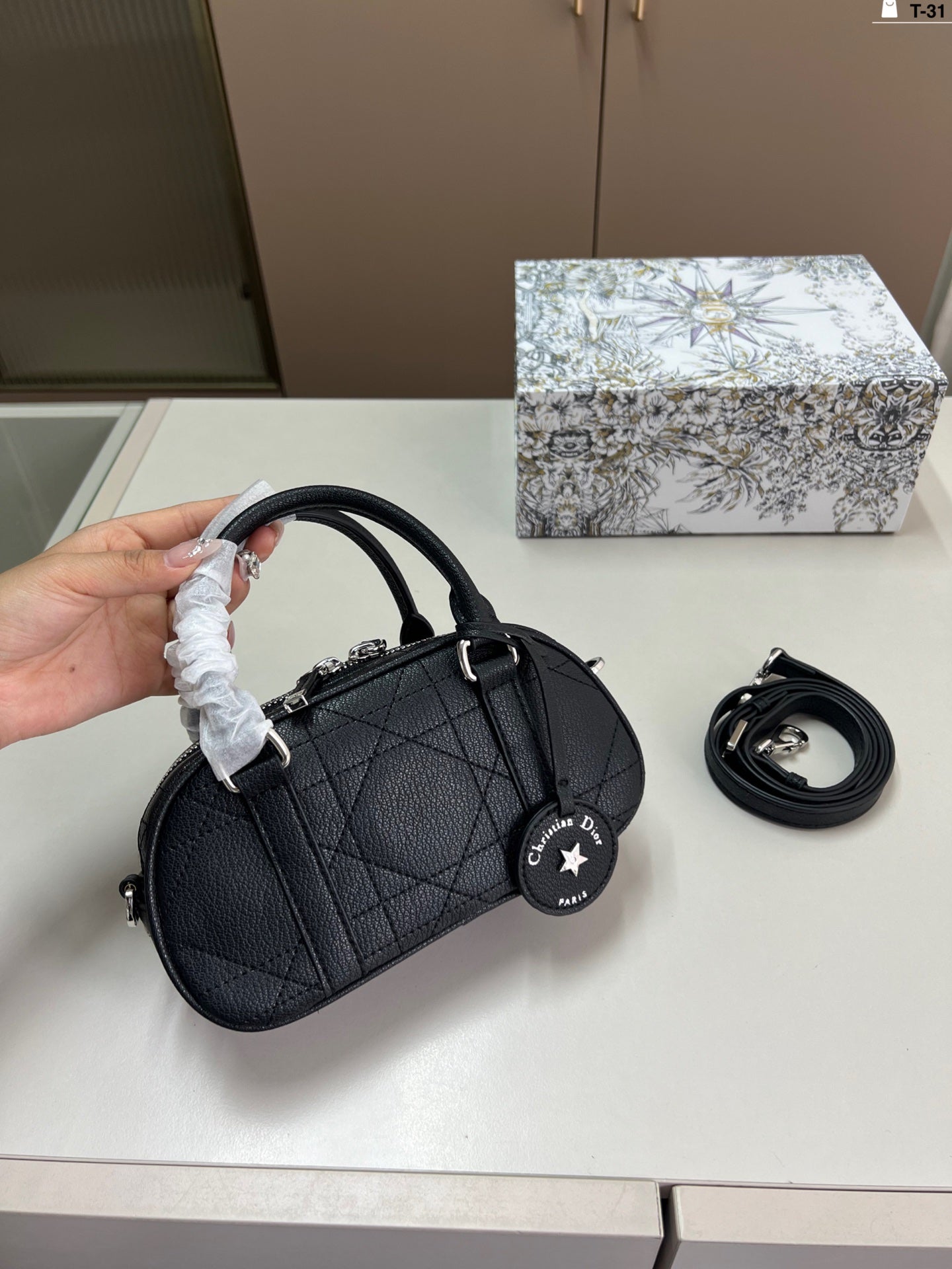 Dior Bowling Ball Bag - Luxury Storage Solution
