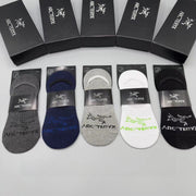 Arc'teryx Men's Invisible Socks - Breathable Cotton, 5 Pairs in Gift Box