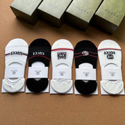 Gucci Women's Invisible Fishnet Socks - 5 Pairs