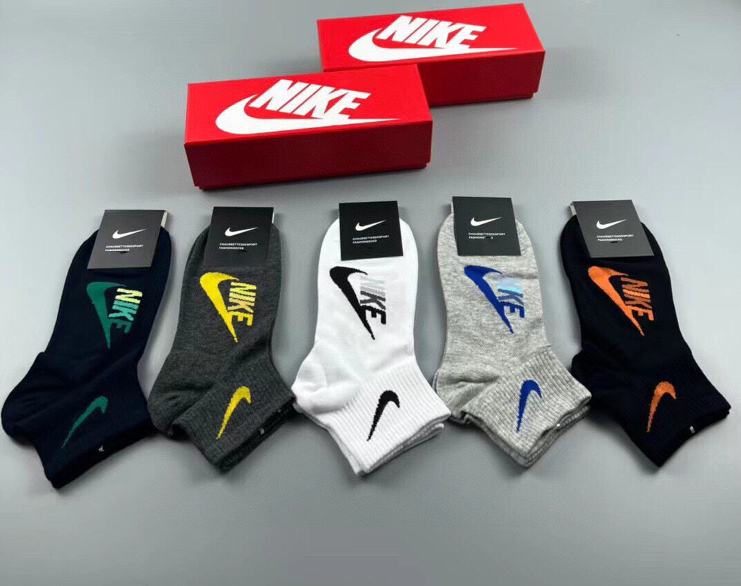 Nike Classic Combed Cotton Socks - 5 Pairs