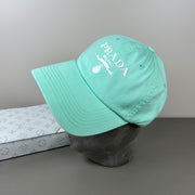 Prada Classic Triangle Logo Baseball Cap - Timeless Style and Versatility