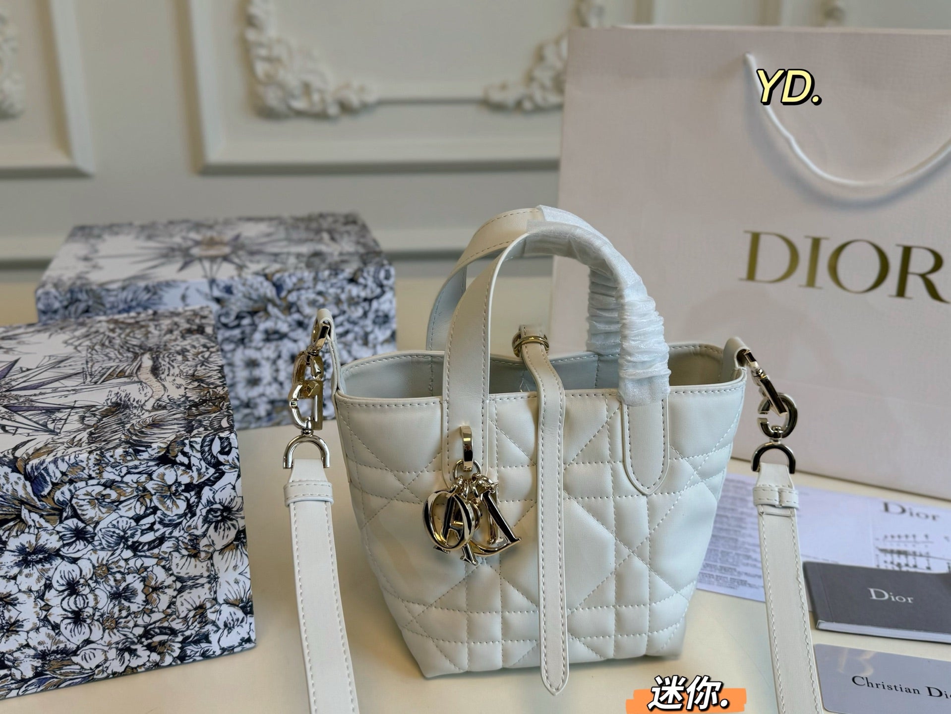 Dior Toujours Vertical Shopping Bag Handbag - Mini Size