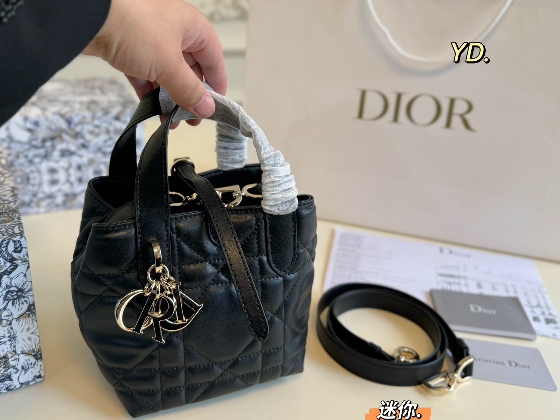 Dior Toujours Vertical Mini Handbag - Stylish & Versatile