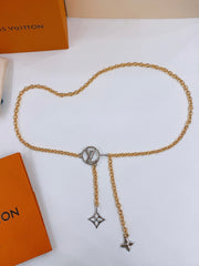 Louis Vuitton 23 Hardware Floral Chain Belt