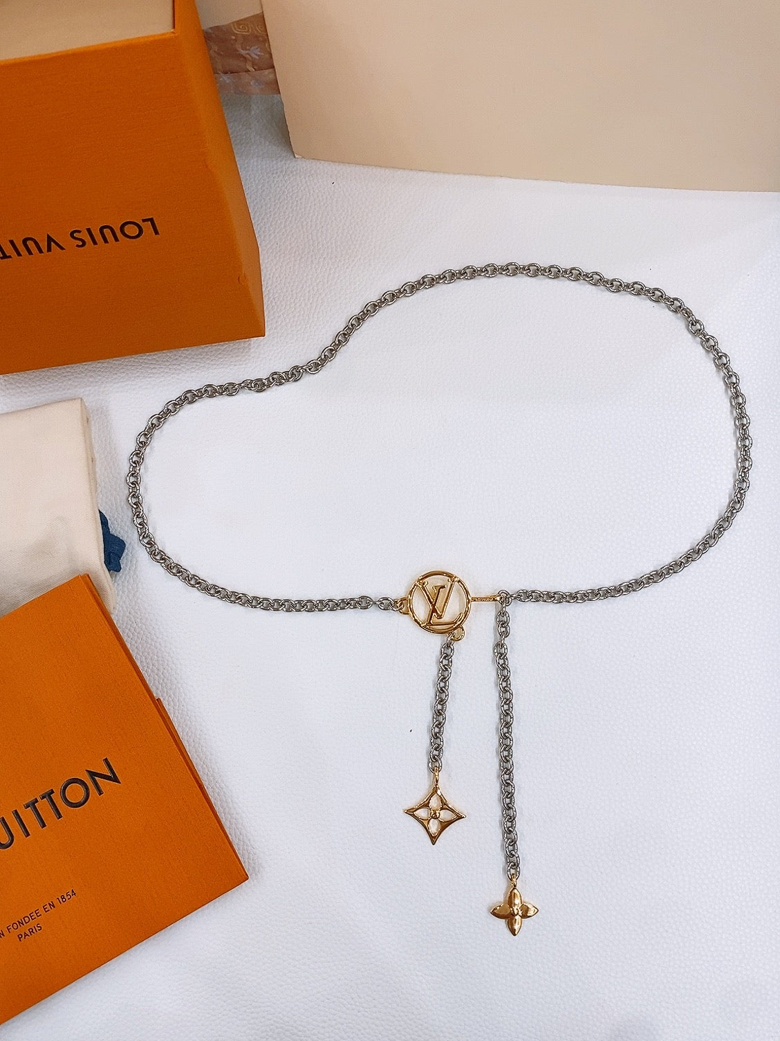 Louis Vuitton Floral Chain Belt - Limited Edition