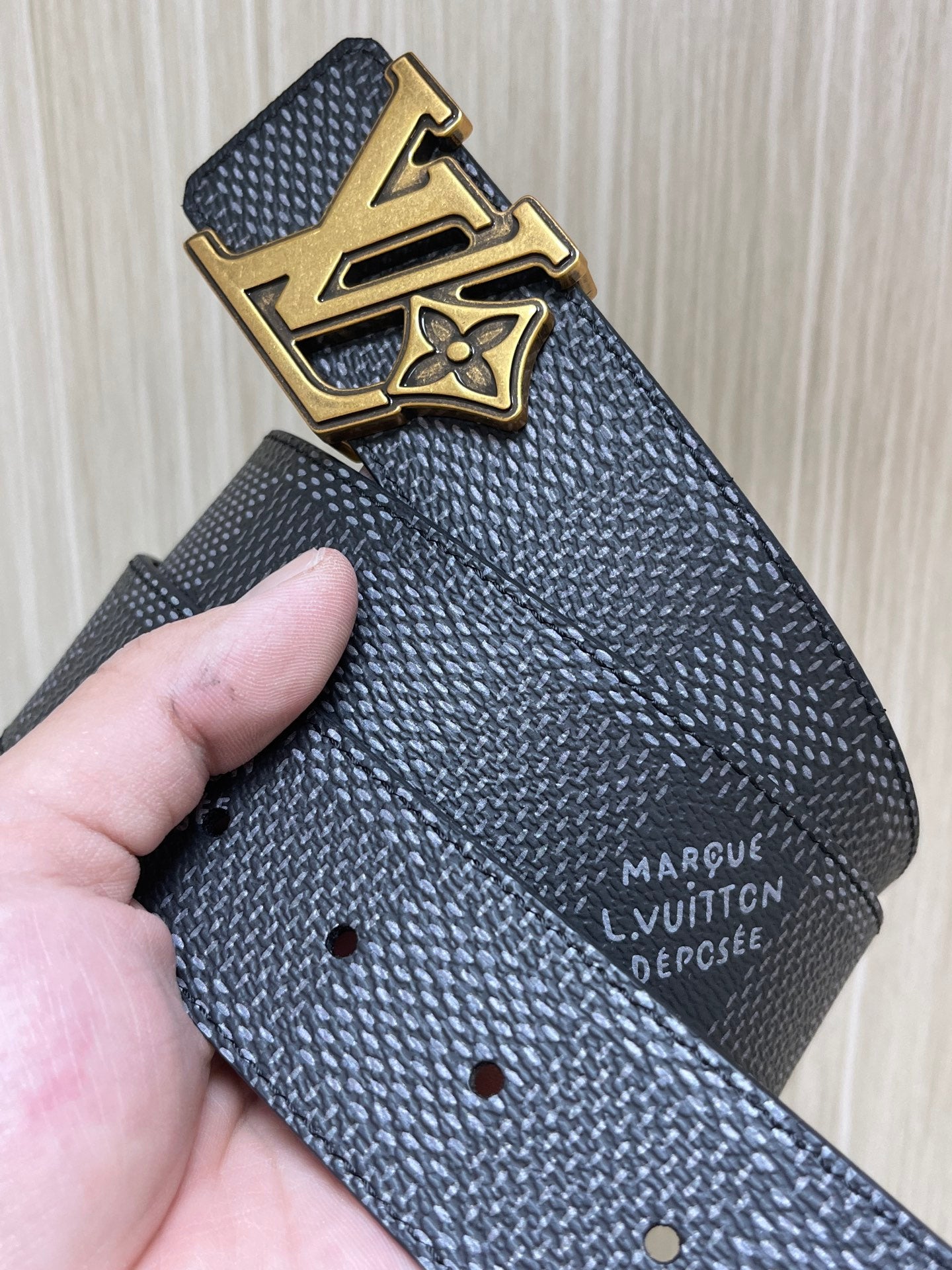 Retro-Style Reversible Canvas and Calf Embossed Bag