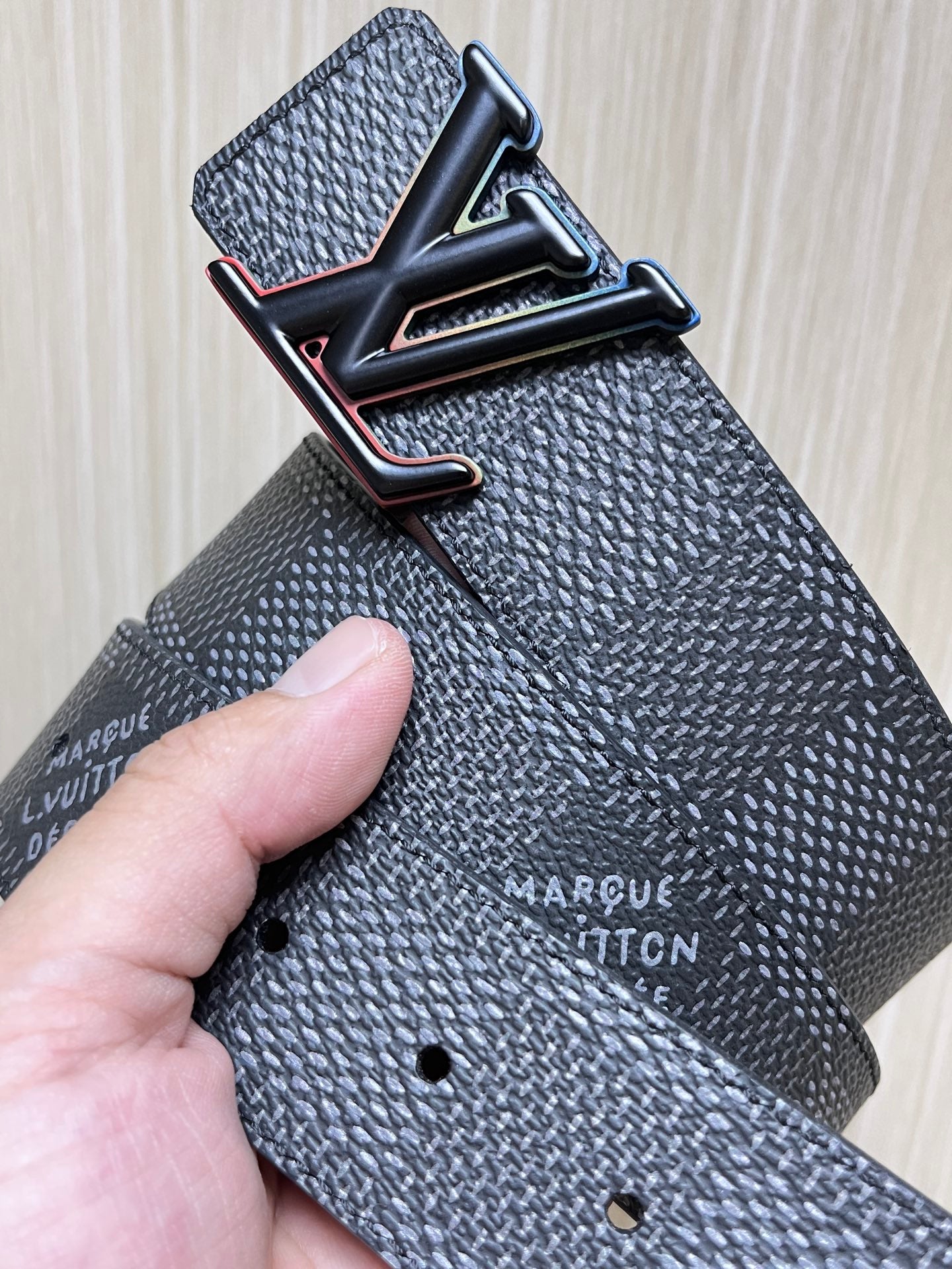 Premium 4.0mm Canvas and Calf Embossed Reversible Fabric