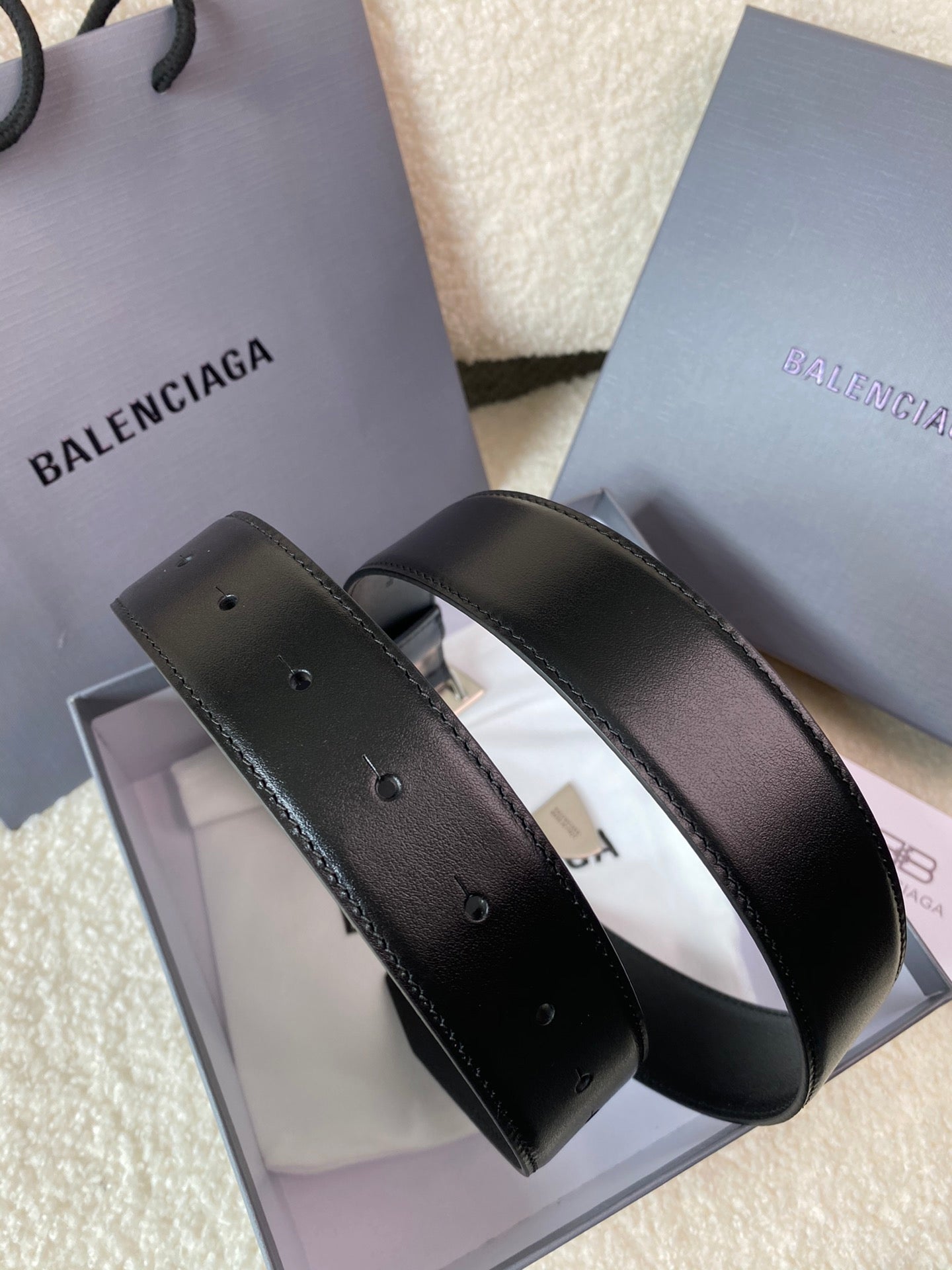Balenciaga Calfskin Luxury Accessory with Retro Hardware