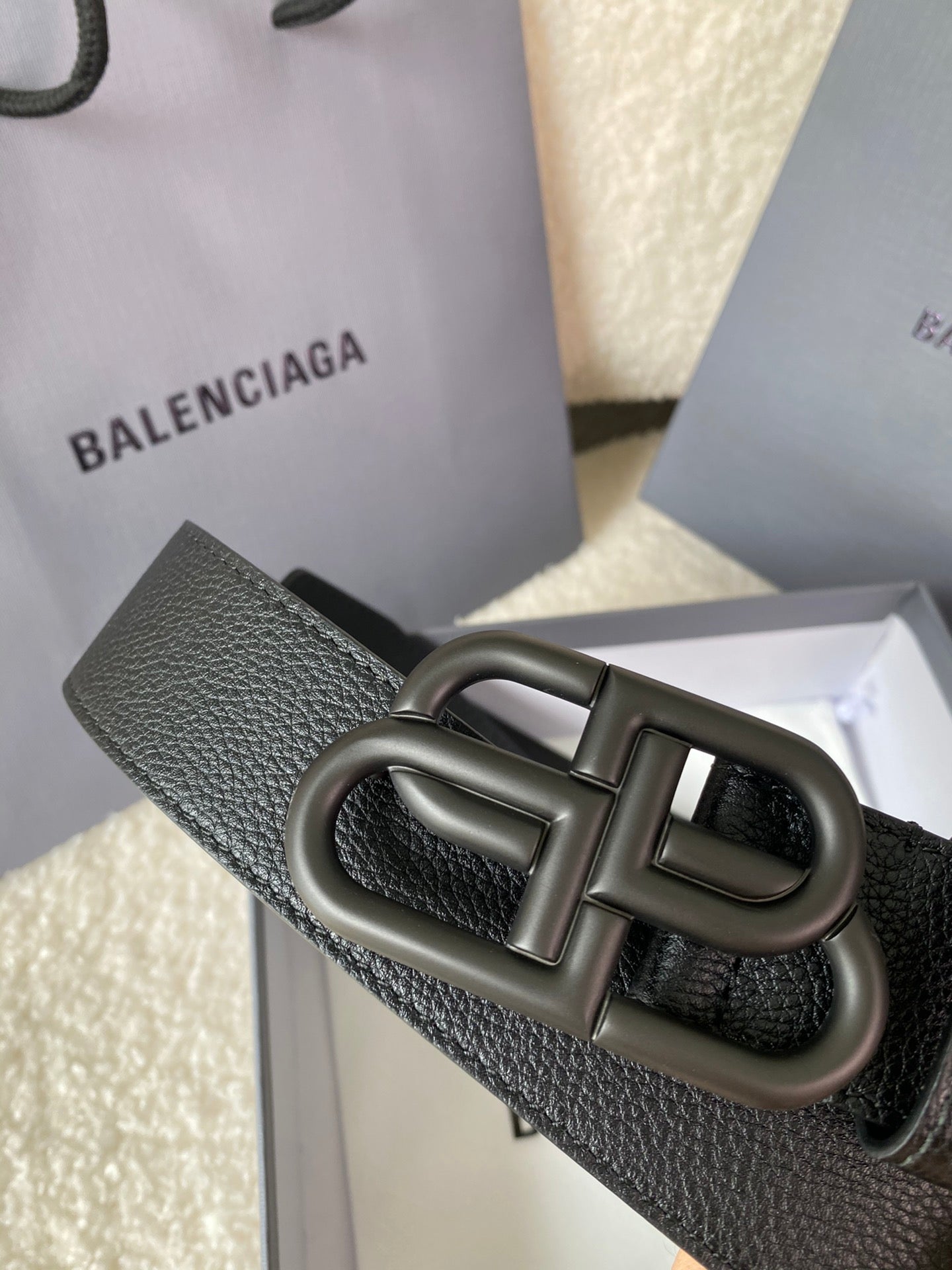 Balenciaga Designer Calfskin Accessory - 3.5cm Width