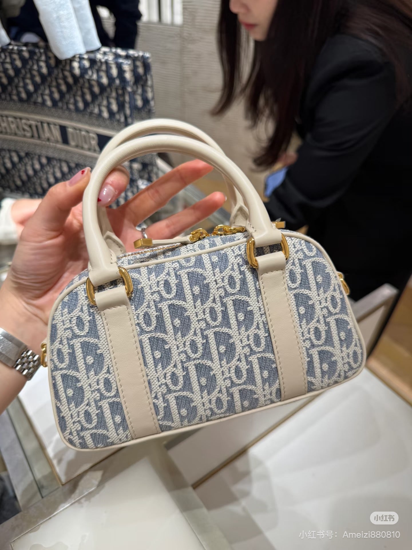 Dior Raffia Vibe Bowling Bag - Summer Ready Chic