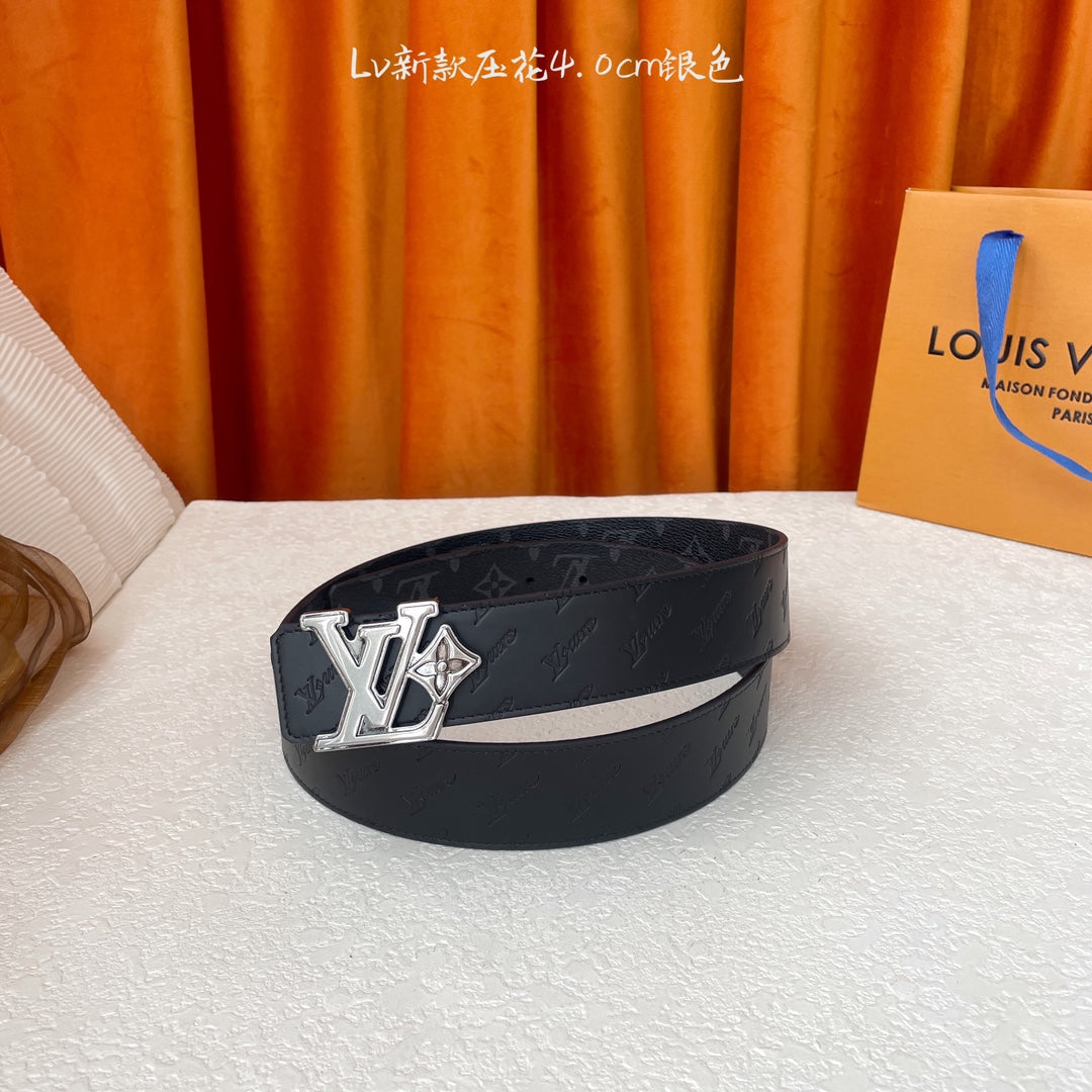 Louis Vuitton Classic Embossed Leather Sandals - High-End Luxury