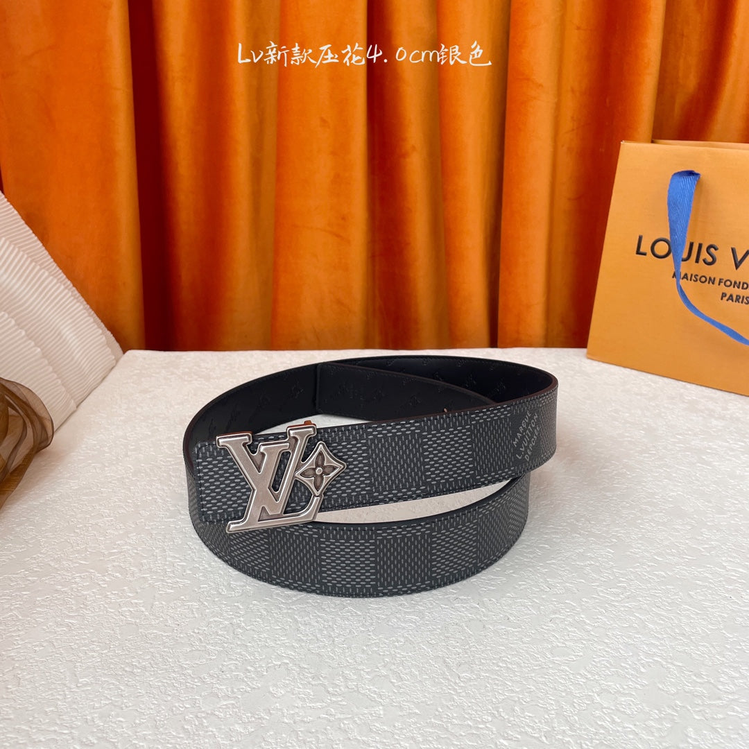 Louis Vuitton Classic Embossed Leather Buckle Sandals - Luxury Quality