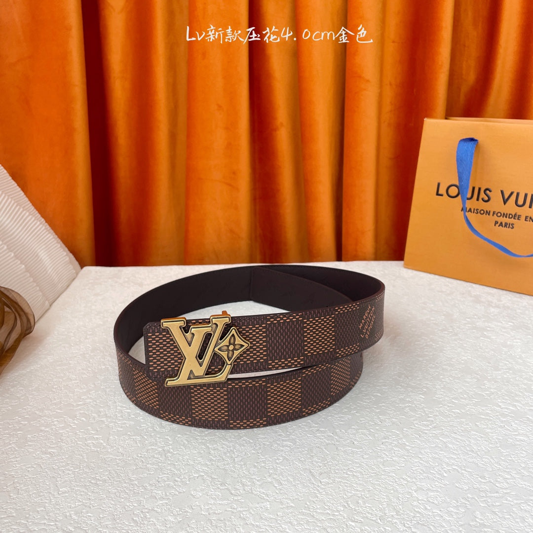 Louis Vuitton Classic Embossed Leather Loafers