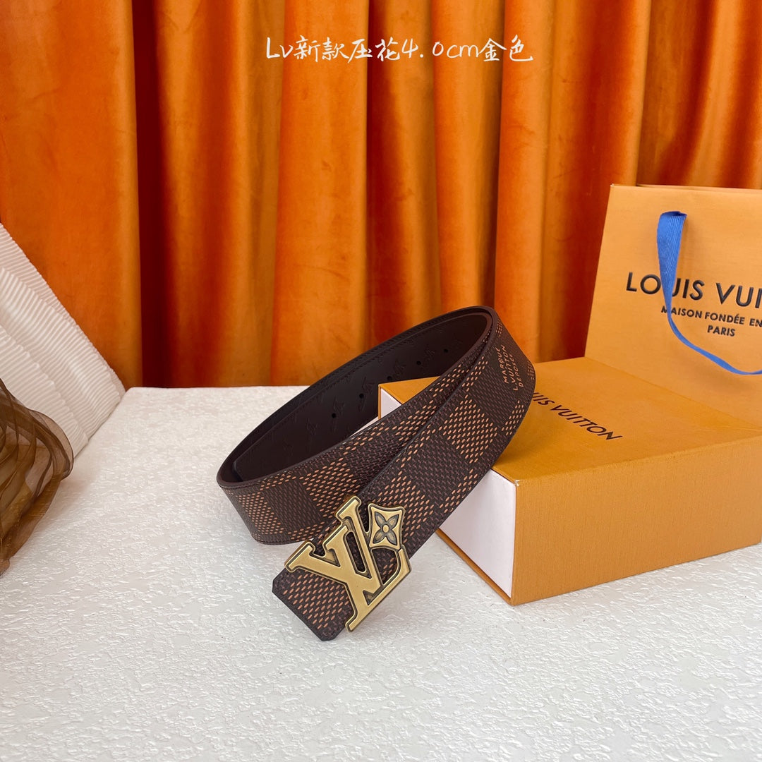 Louis Vuitton Classic Embossed Leather Loafers