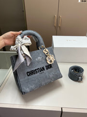 DIOR Embroidered Princess Diana Bag