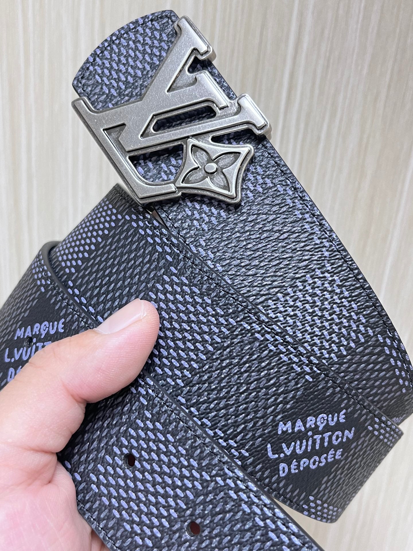 Premium Dual-Sided Canvas and Calf Embossed Fabric with Retro Buttons