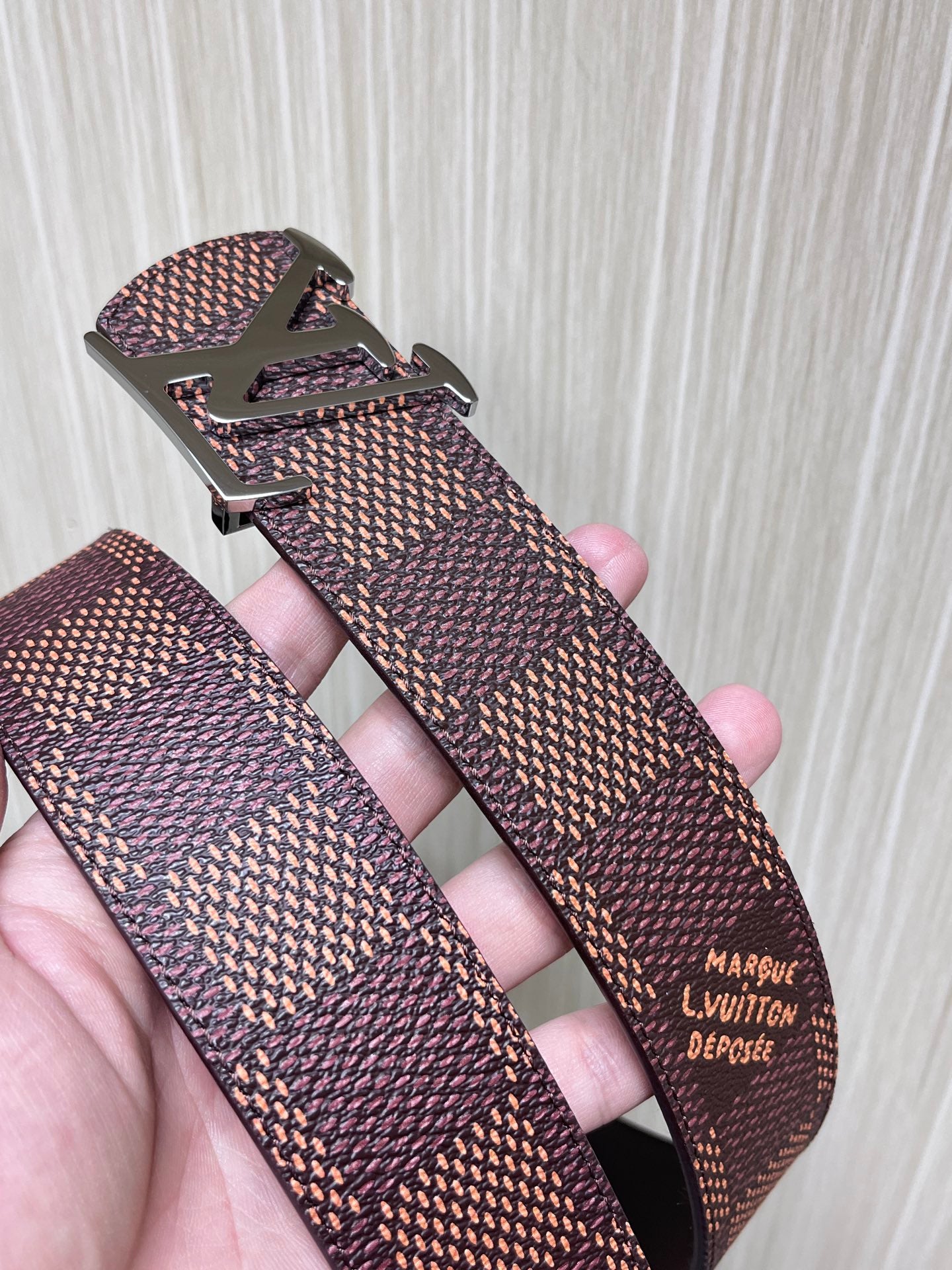 Premium Reversible Canvas and Calf Embossed 4.0mm Fabric